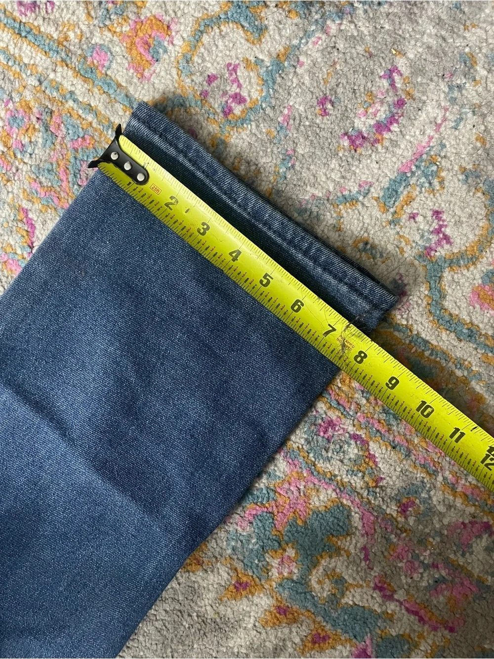 True Religion Men's Faded Blue Straight Jeans